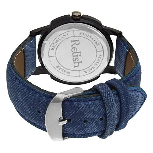 Relish Analog Blue Dial Men's Watch -RELISH-487