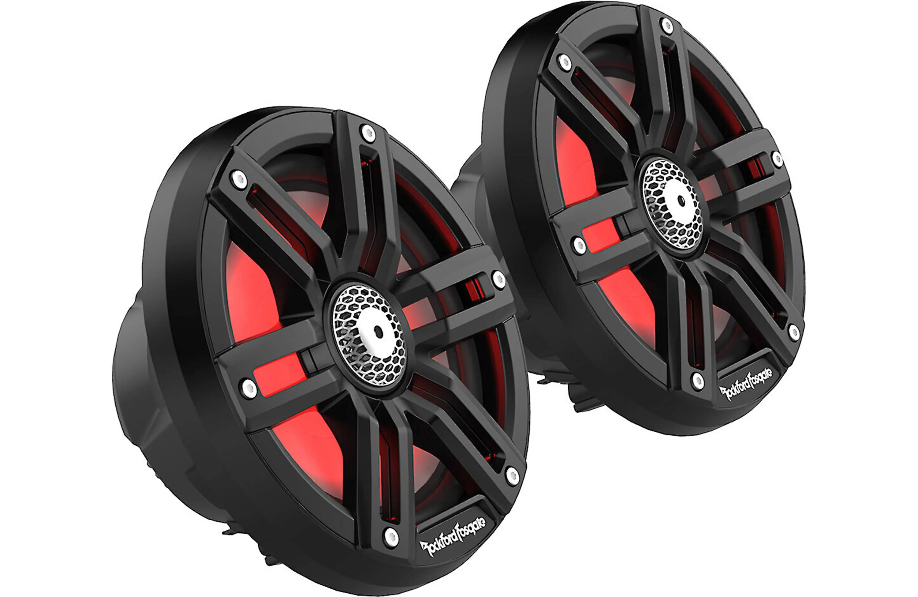 Rockford M2 6.5" Color Optix™ Marine 2-Way Speakers - Black