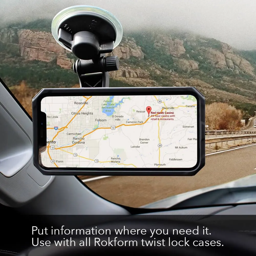 RokLock™ Windshield Suction Mount