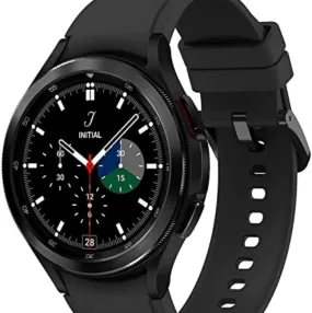 SAMSUNG Galaxy Watch 4 Classic 46mm Smartwatch with ECG Monitor Tracker for Health, Fitness, Running, Sleep Cycles, GPS Fall Detection, Bluetooth, US Version, Black