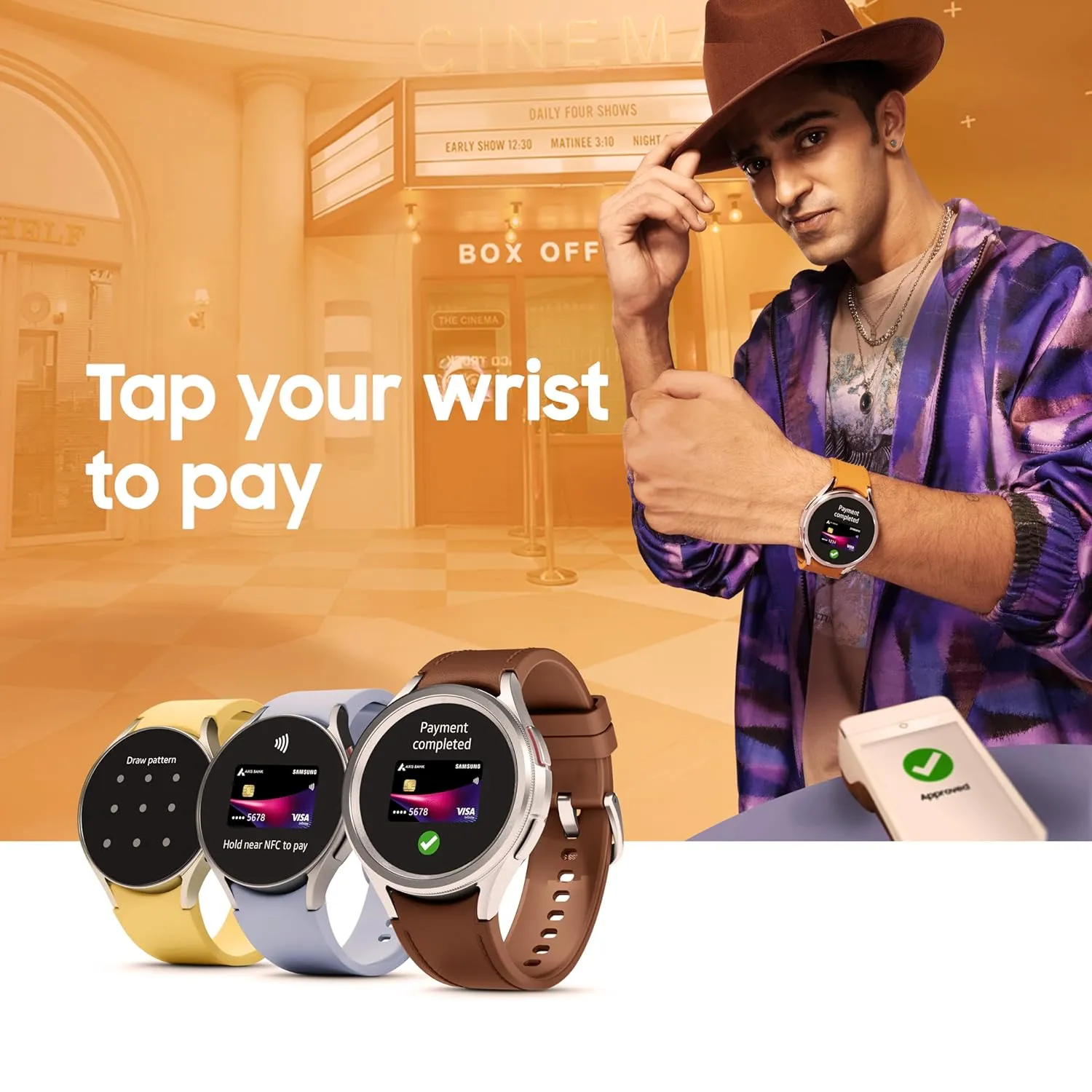 Samsung Galaxy Watch6 Classic Bluetooth (47mm, Black, Compatible with Android only) | Introducing BP & ECG Features