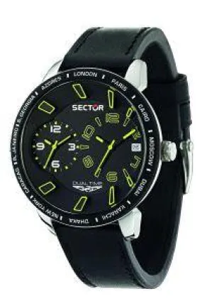 Sector Mens Marine 400 Analog Display Black Watch