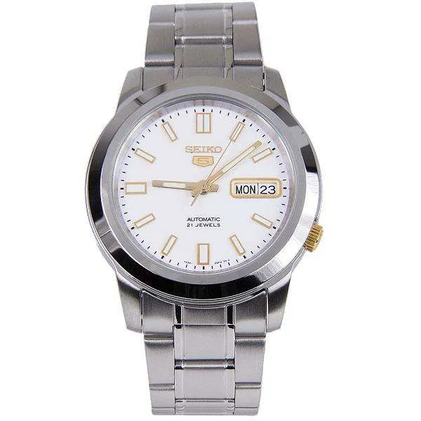 SEIKO SNKK07K1 Automatic Silver Stainless Watch for Men-