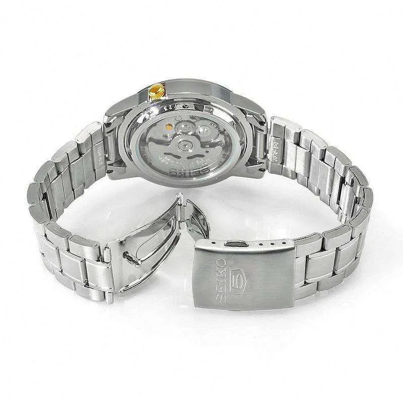 SEIKO SNKK07K1 Automatic Silver Stainless Watch for Men-