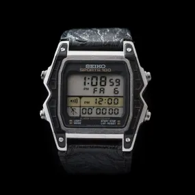 Seiko Vintage 'Running Man' Rare Digital LCD Watch