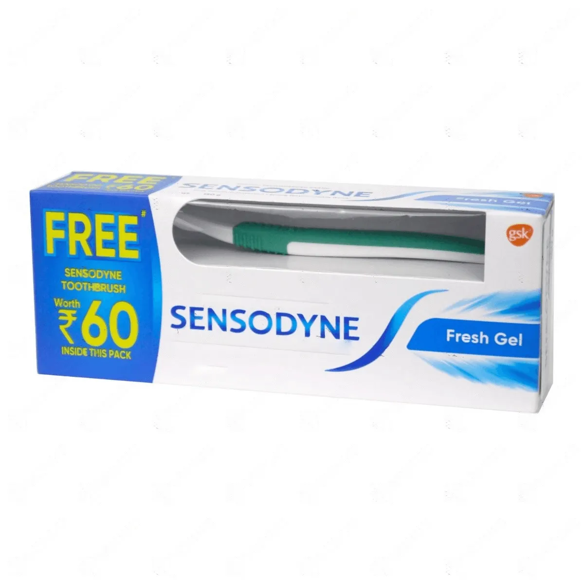 Sensodyne Toothpaste Fresh Gel (150g)   Toothbrush