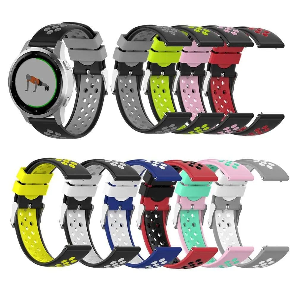 Silicone Sports Straps Compatible with the Fossil Traditional 22mm Range