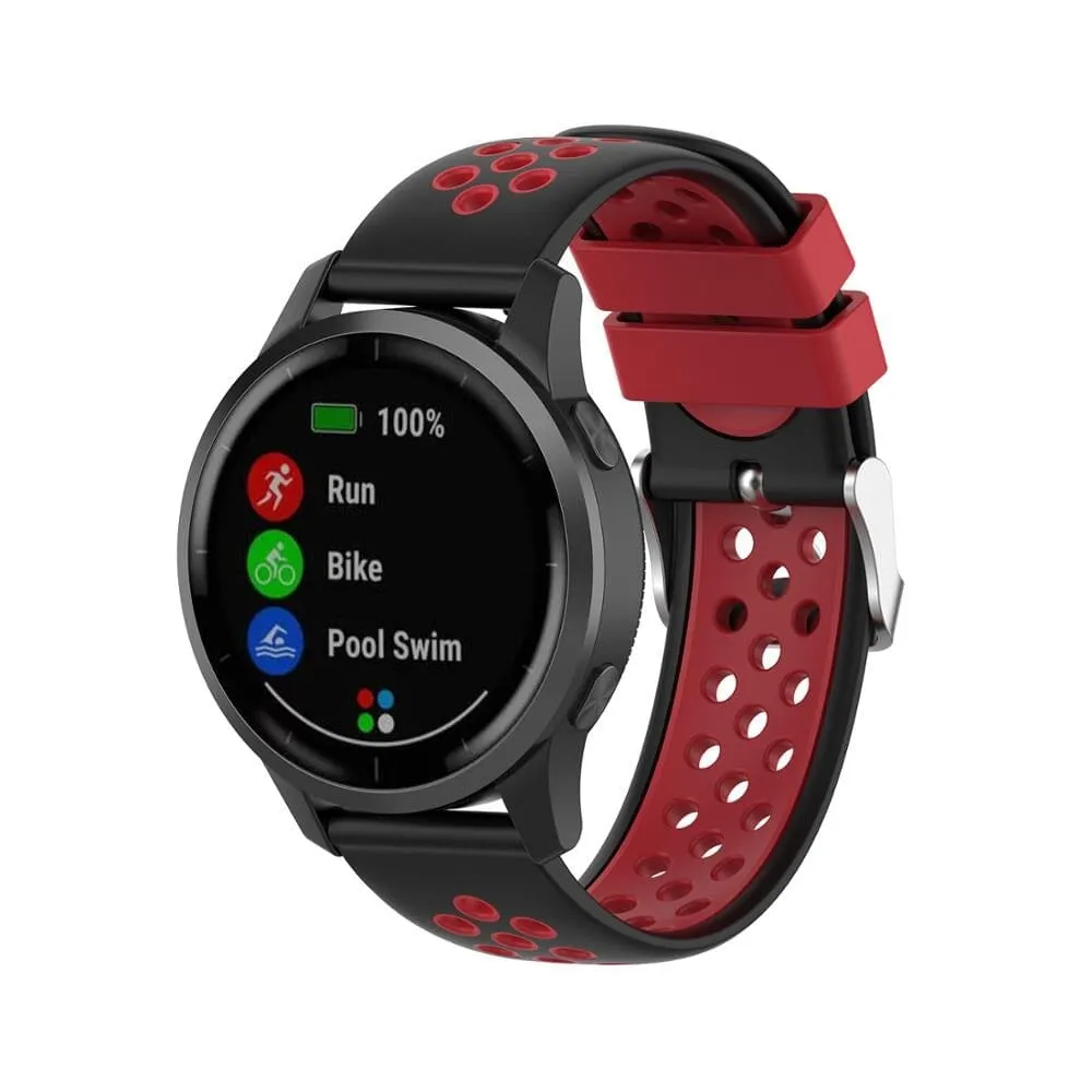 Silicone Sports Straps Compatible with the Fossil Traditional 22mm Range