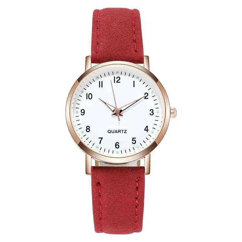 Simple Cheap Watches For Women Vintage Leather Strap Casual Sports Dress Watch