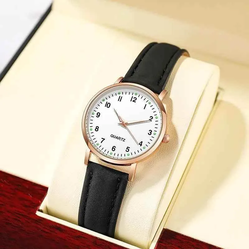 Simple Cheap Watches For Women Vintage Leather Strap Casual Sports Dress Watch