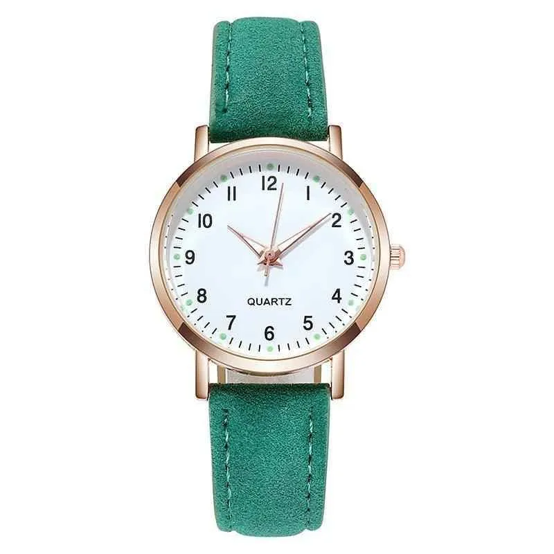 Simple Cheap Watches For Women Vintage Leather Strap Casual Sports Dress Watch