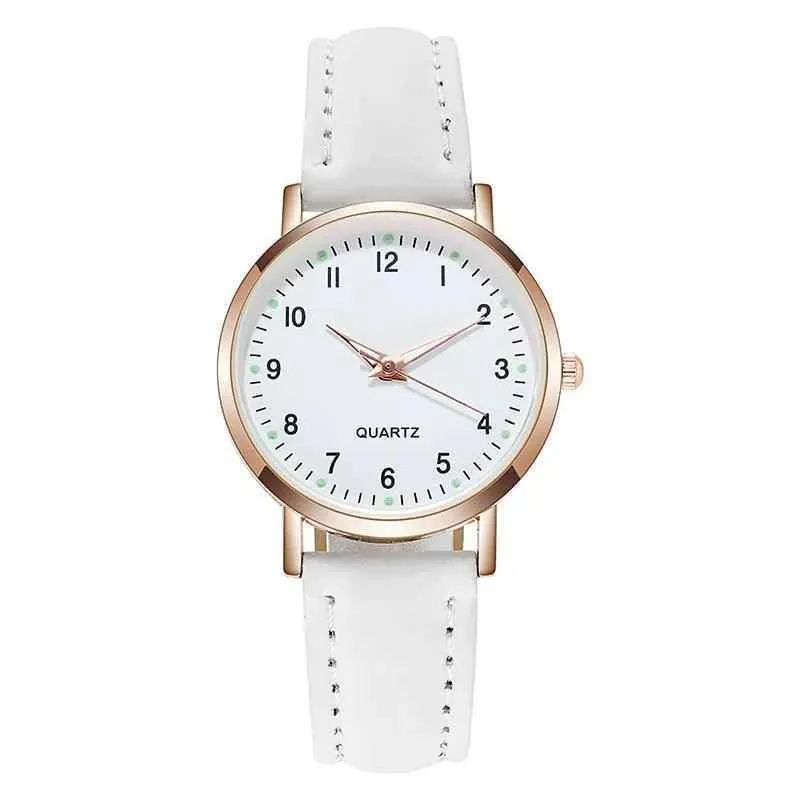 Simple Cheap Watches For Women Vintage Leather Strap Casual Sports Dress Watch