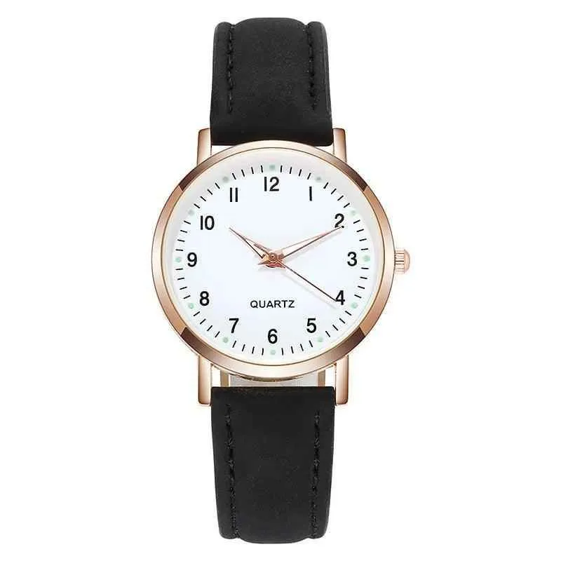 Simple Cheap Watches For Women Vintage Leather Strap Casual Sports Dress Watch