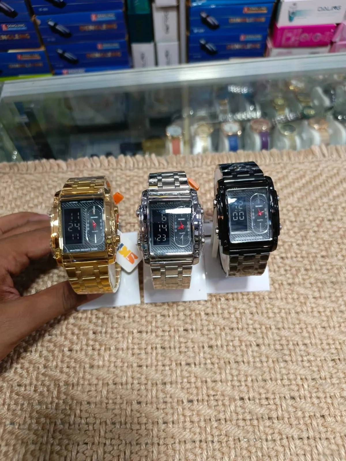 Skmei 3 times sport wrist watch