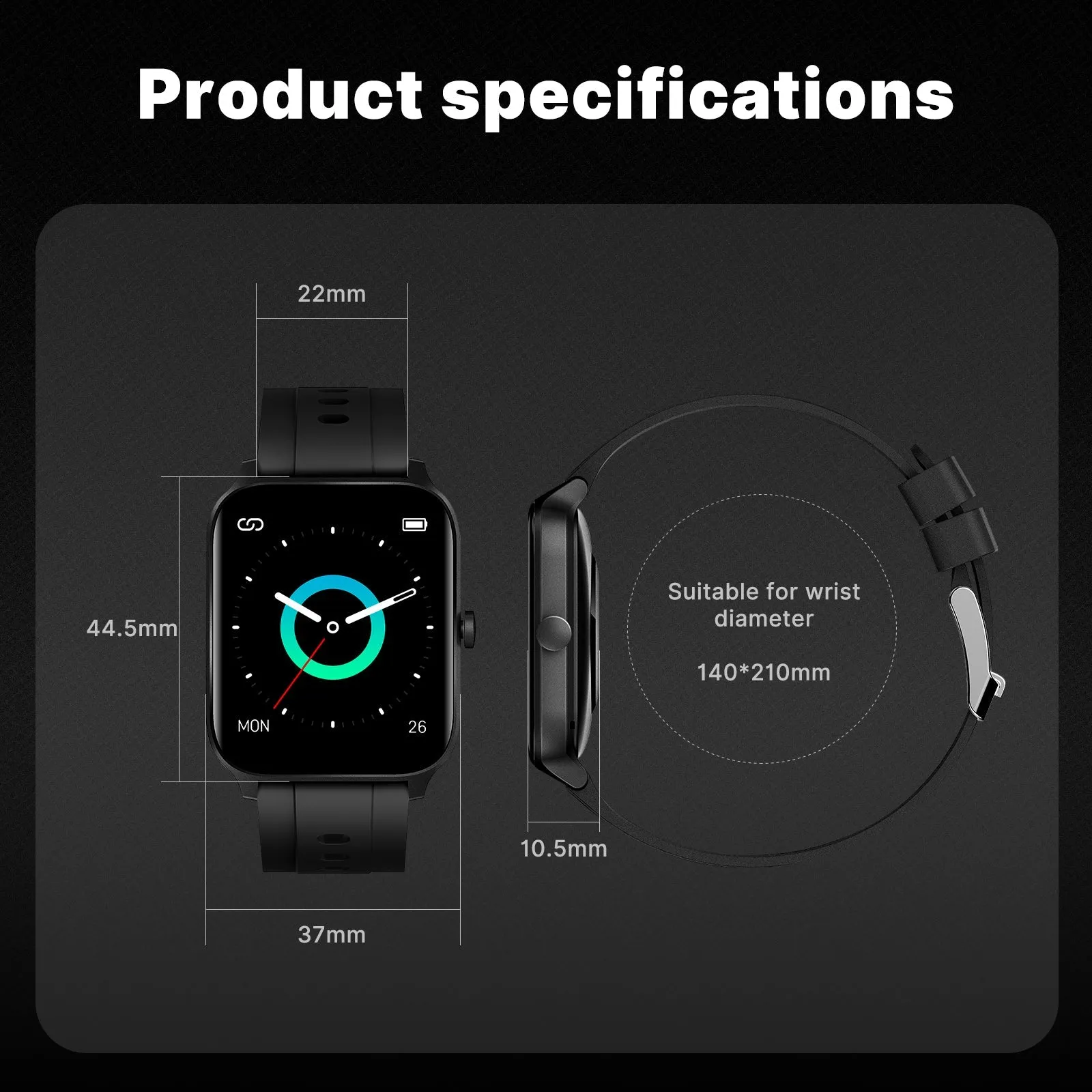 Smart Watch Alexa Built-in Fitness Tracker Heart Rate and Blood Oxygen Monitor