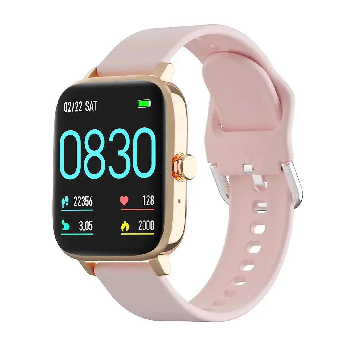 Smartwatch For Women Men 1.7" Full Touch Screen Answer BT Call For Android iOS Phone 24h Heart Rate Blood Pressure 100  Dials