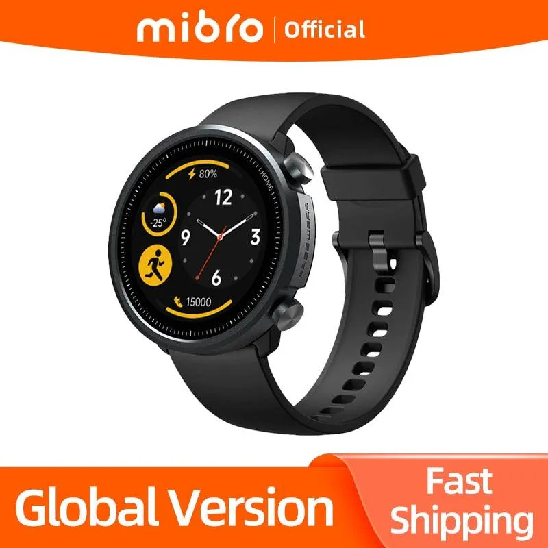 Smartwatch Global Version Blood Oxygen Heart Rate Monitor