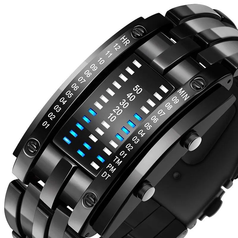 SMAXPro™ Futuristic Digital Fashion Sport Wrist Watch (Highly Creative)