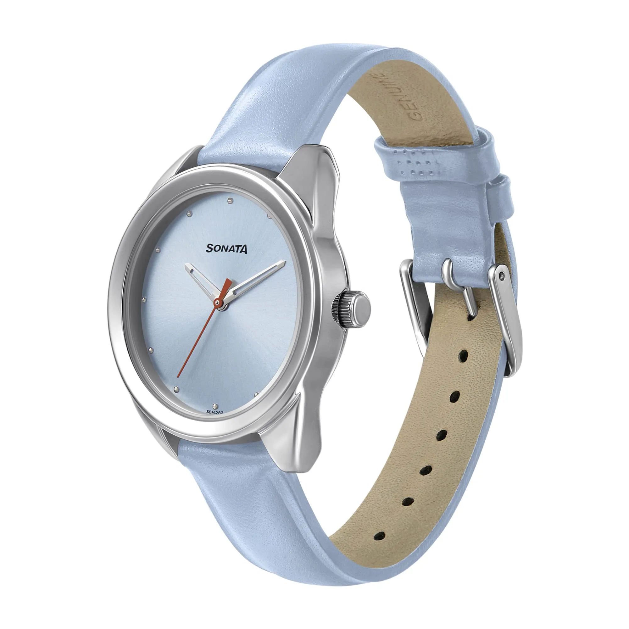 Sonata Blue Dial Analog Watch for Women-NR8182SL01