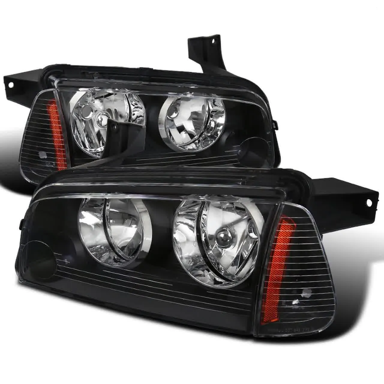 Spec-D OEM Replacement Headlights Dodge Charger (2006-2010) w/ or w/o Corner Lights