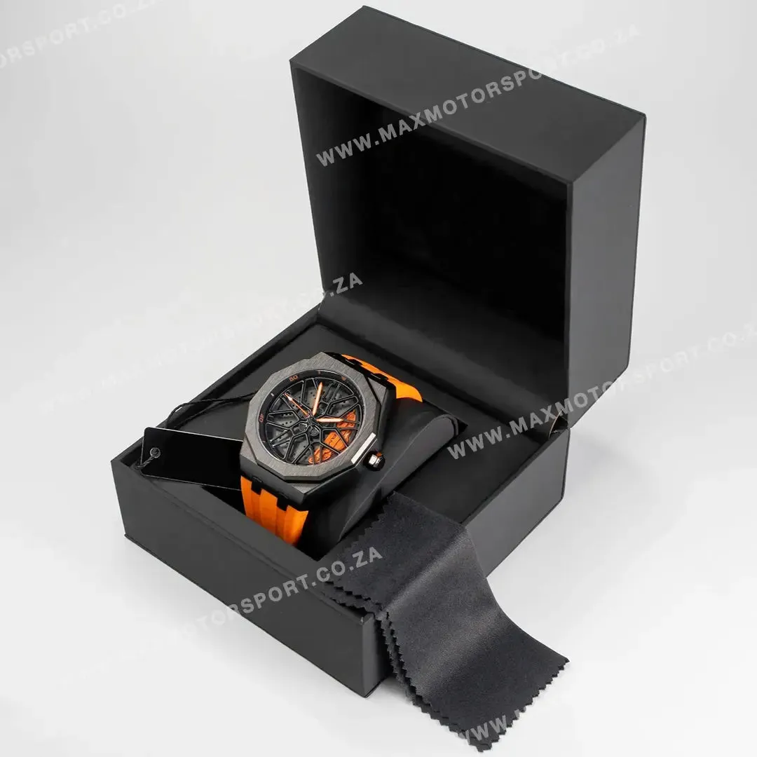 Sports Car Rim Wheel Watch - Benz G55 Spinning Face