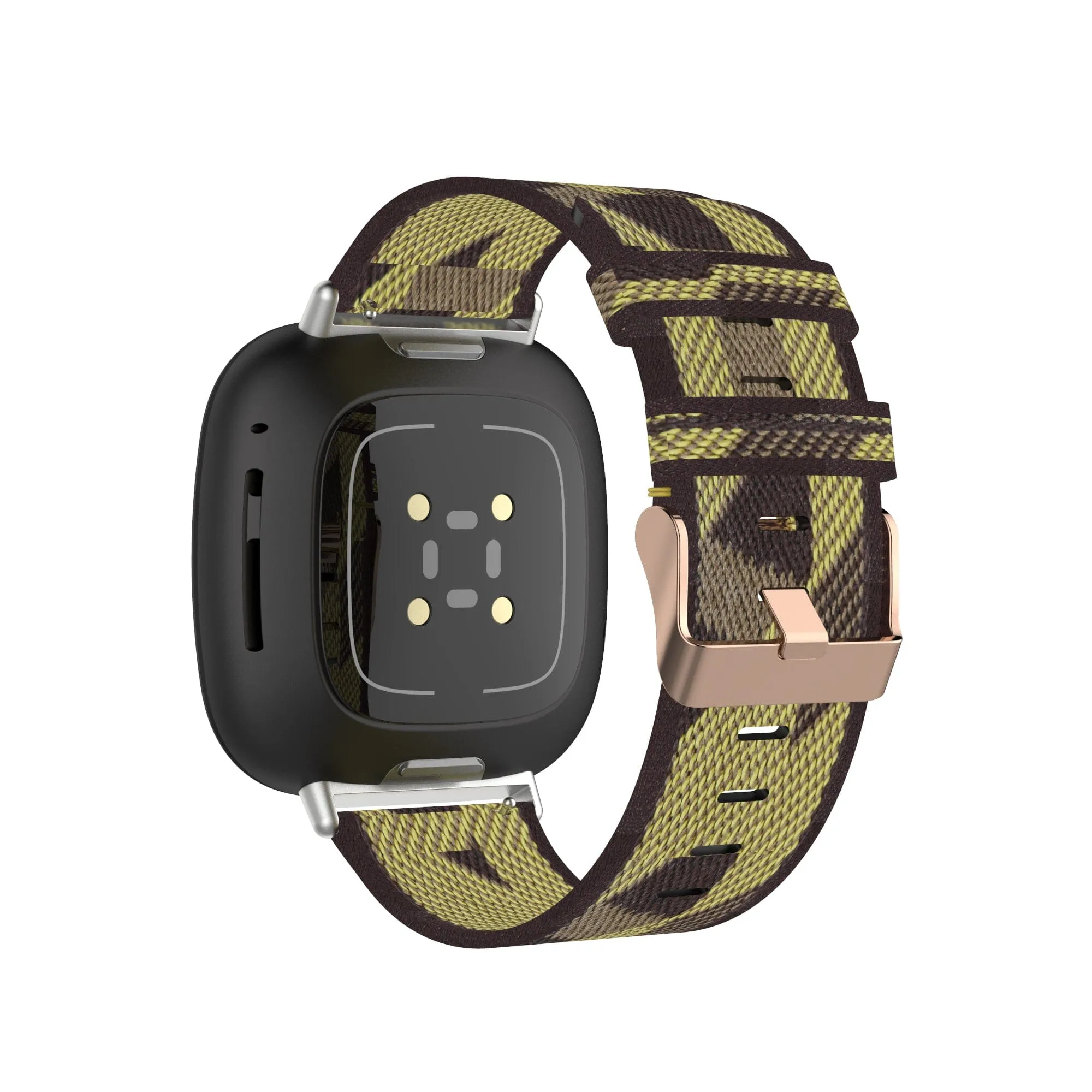 Stylish Canvas Watch Straps Compatible with Ryze Evo Smart Watch