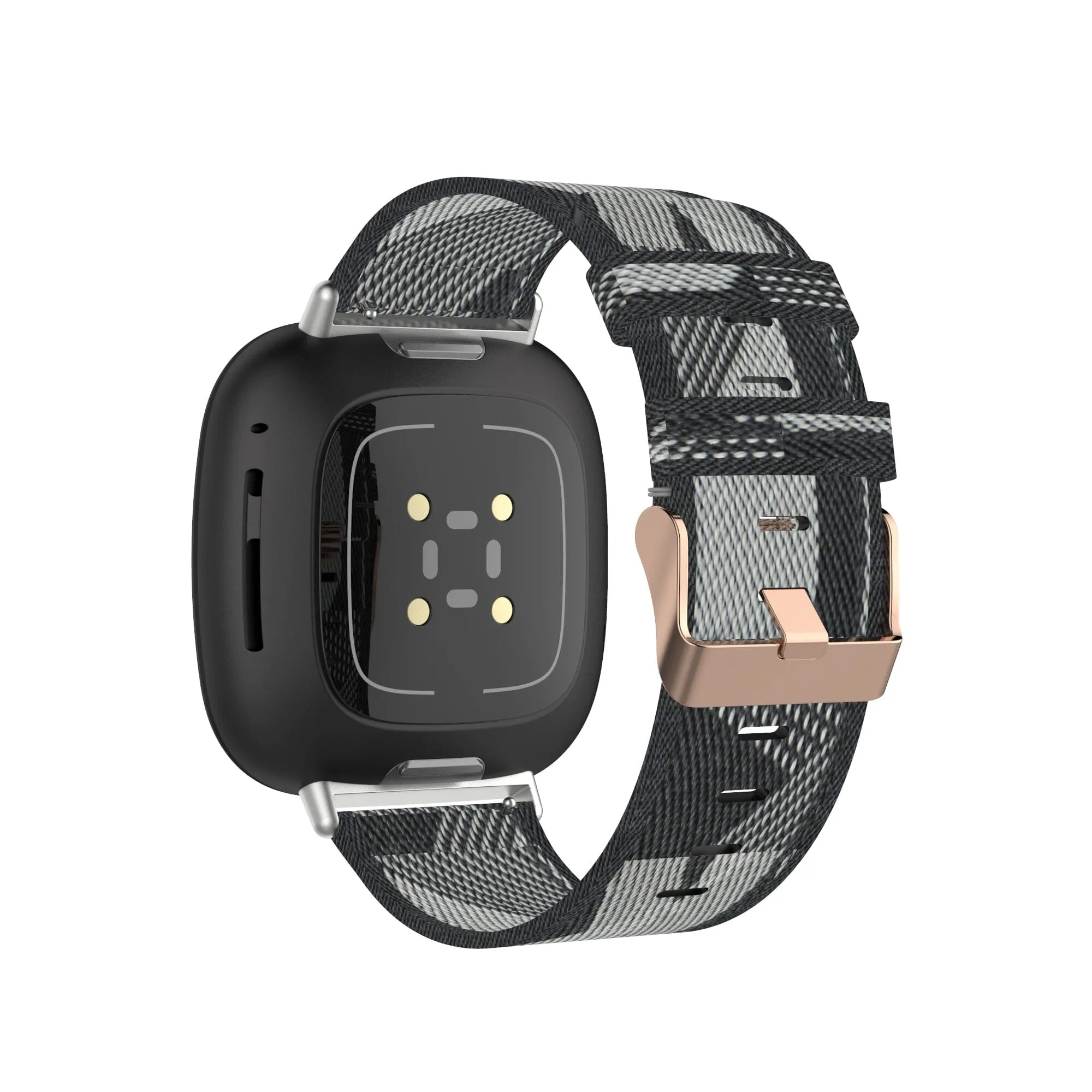 Stylish Canvas Watch Straps Compatible with Xiaomi Mi Watch Smartwatch