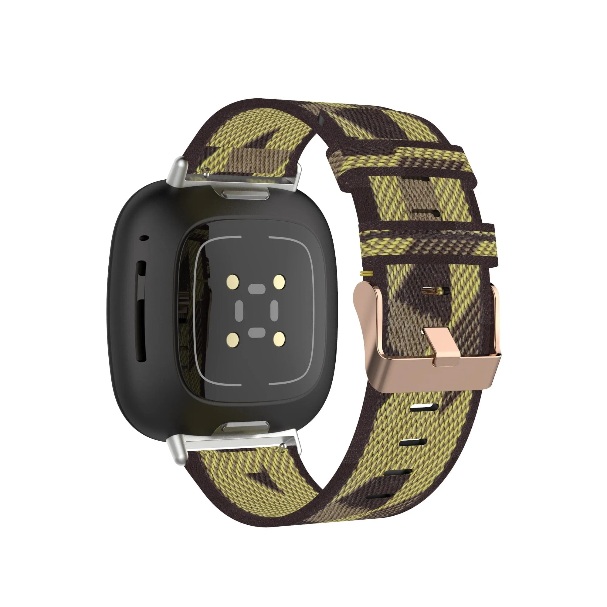 Stylish Canvas Watch Straps Compatible with Xiaomi Mi Watch Smartwatch