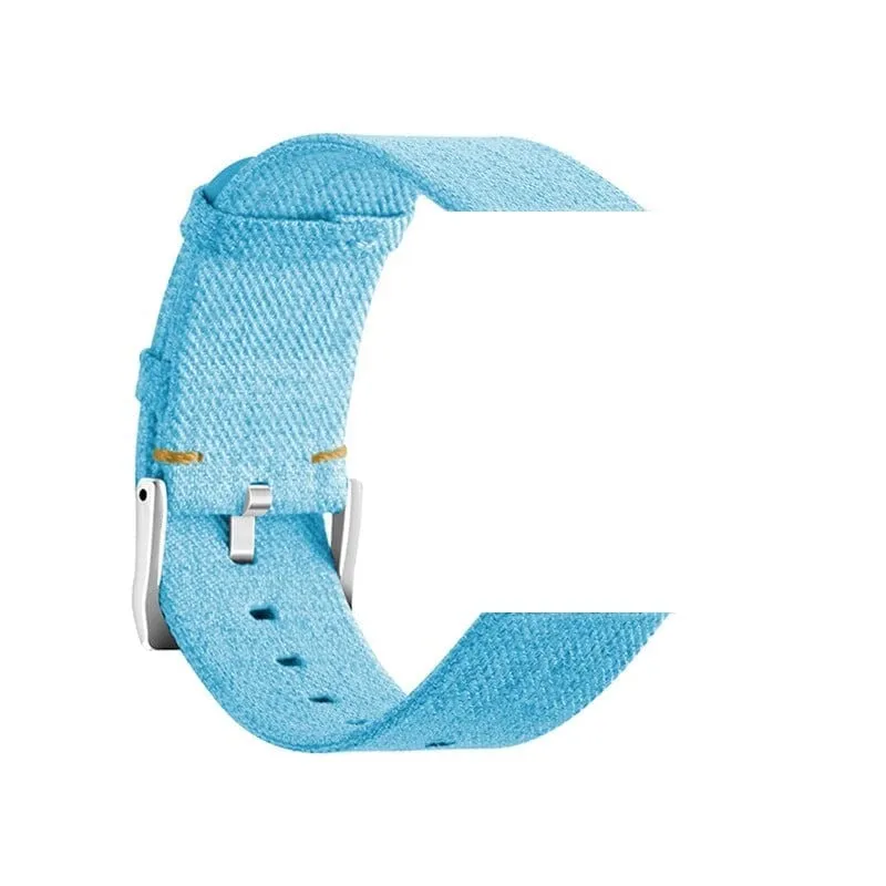 Stylish Canvas Watch Straps Compatible with Xiaomi Mi Watch Smartwatch