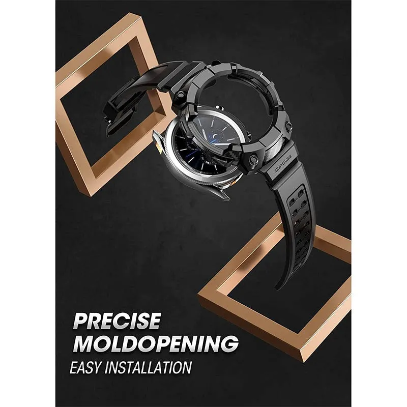 Supcase Unicorn Beetle Pro Samsung Galaxy Watch 4 Classic (46mm) Cover m. Indbygget Rem Sort