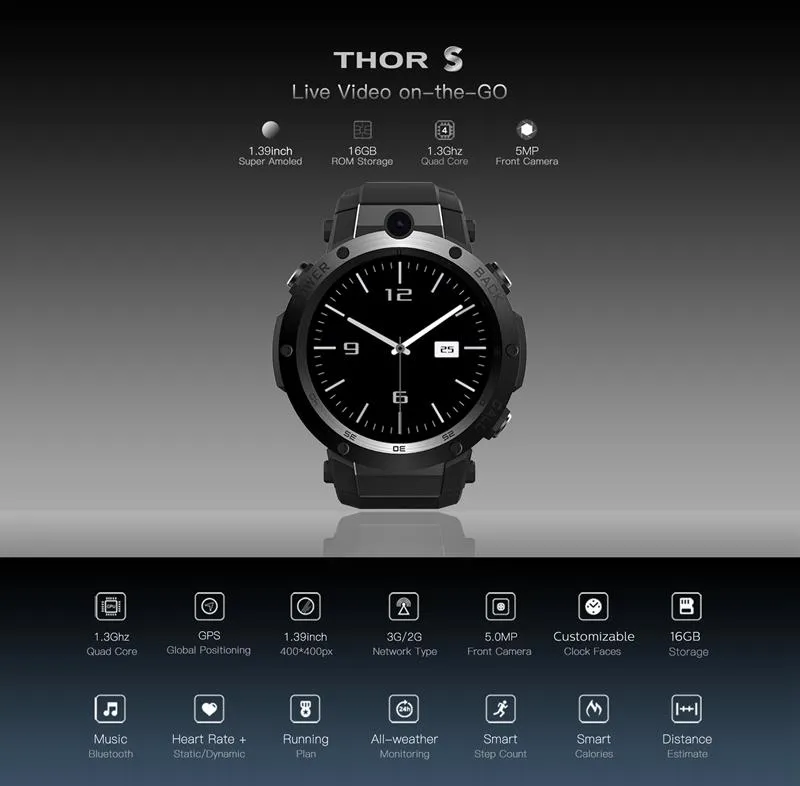 The Facetime Thor Edition Smartwatch