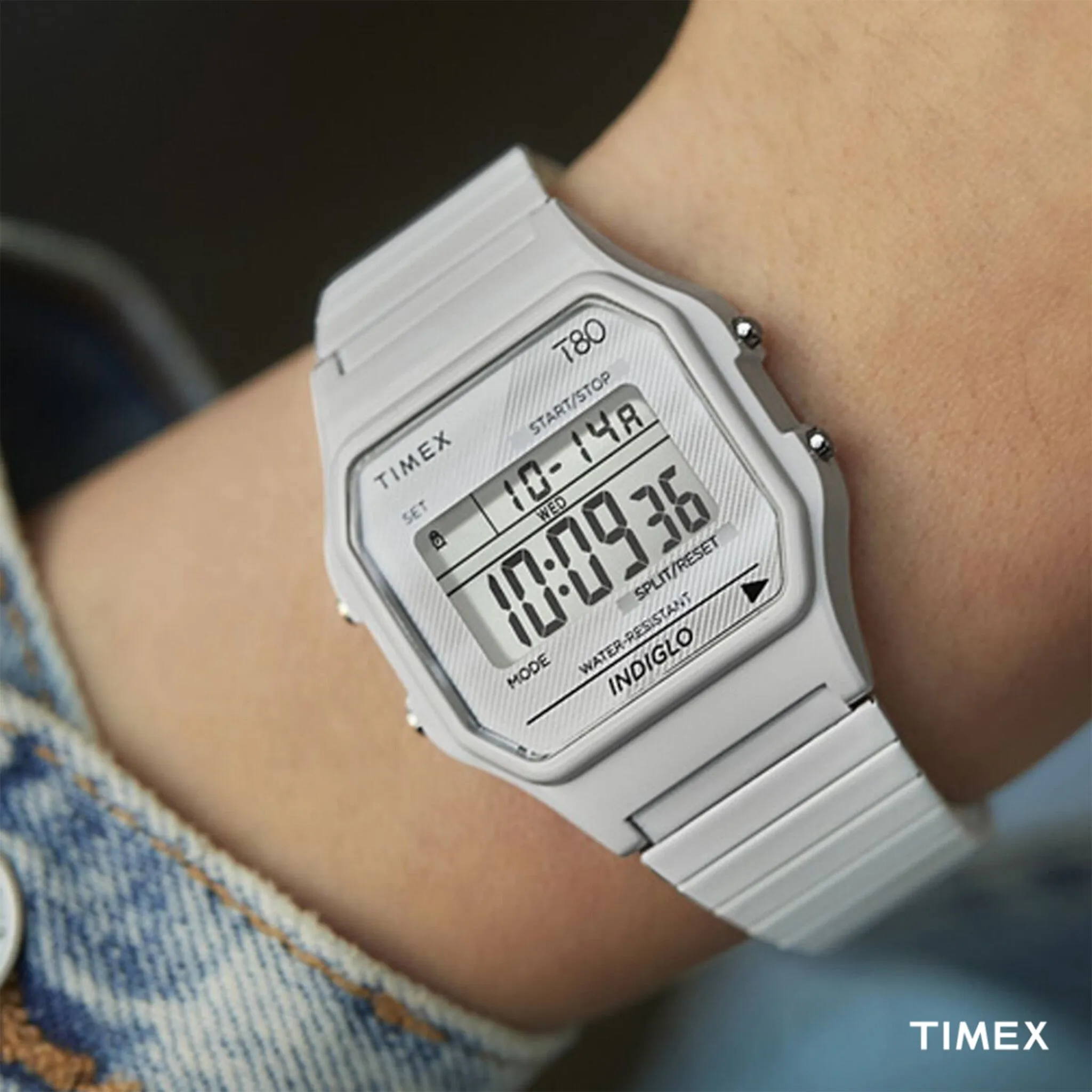 Timex Resin Digital Unisex Watch TW2U93700