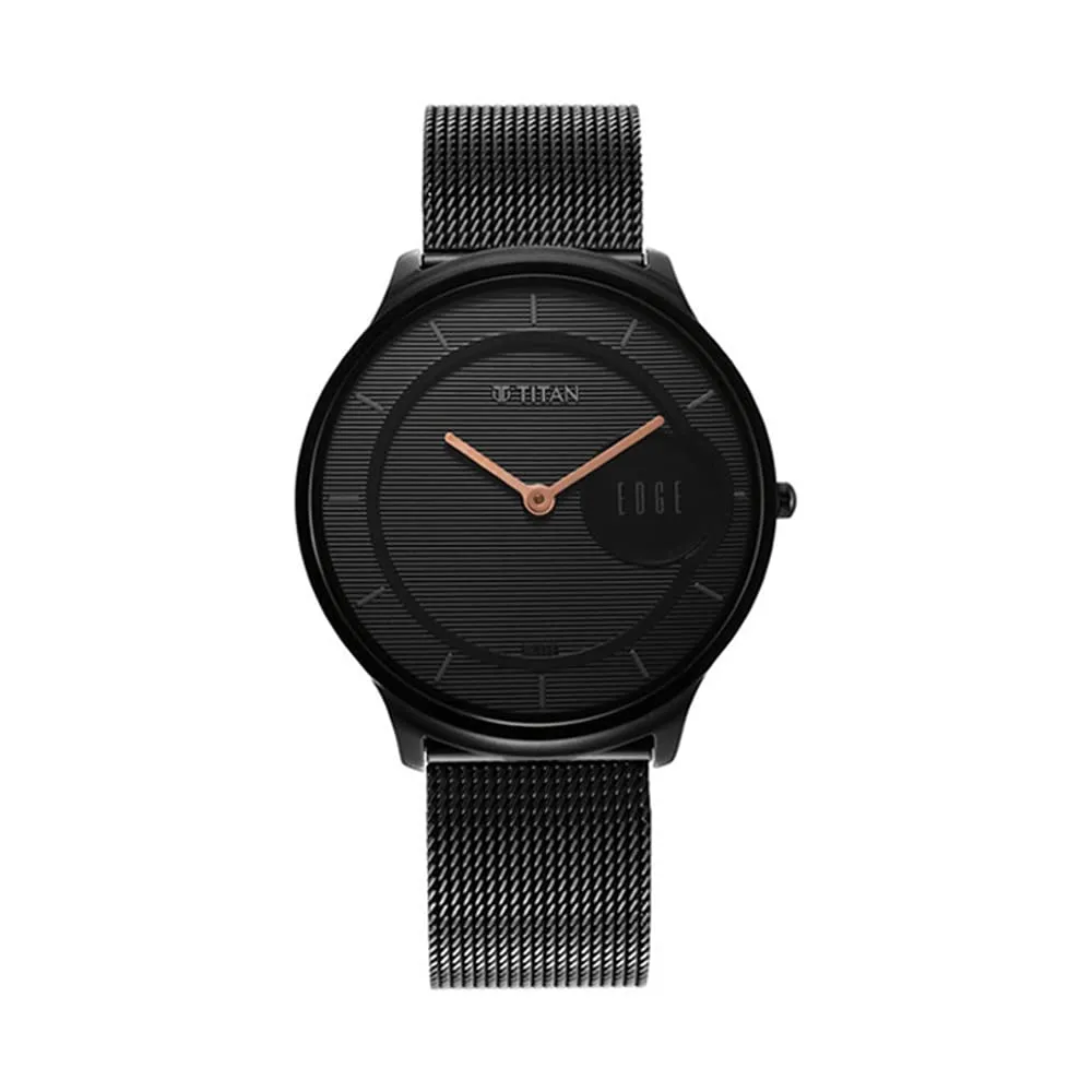 Titan Analog Black Dial Men's Watch-1843NM02/NR1843NM02