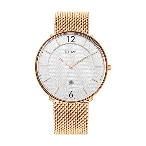 Titan Analog White Dial Women's Watch-1849WM01/NR1849WM01