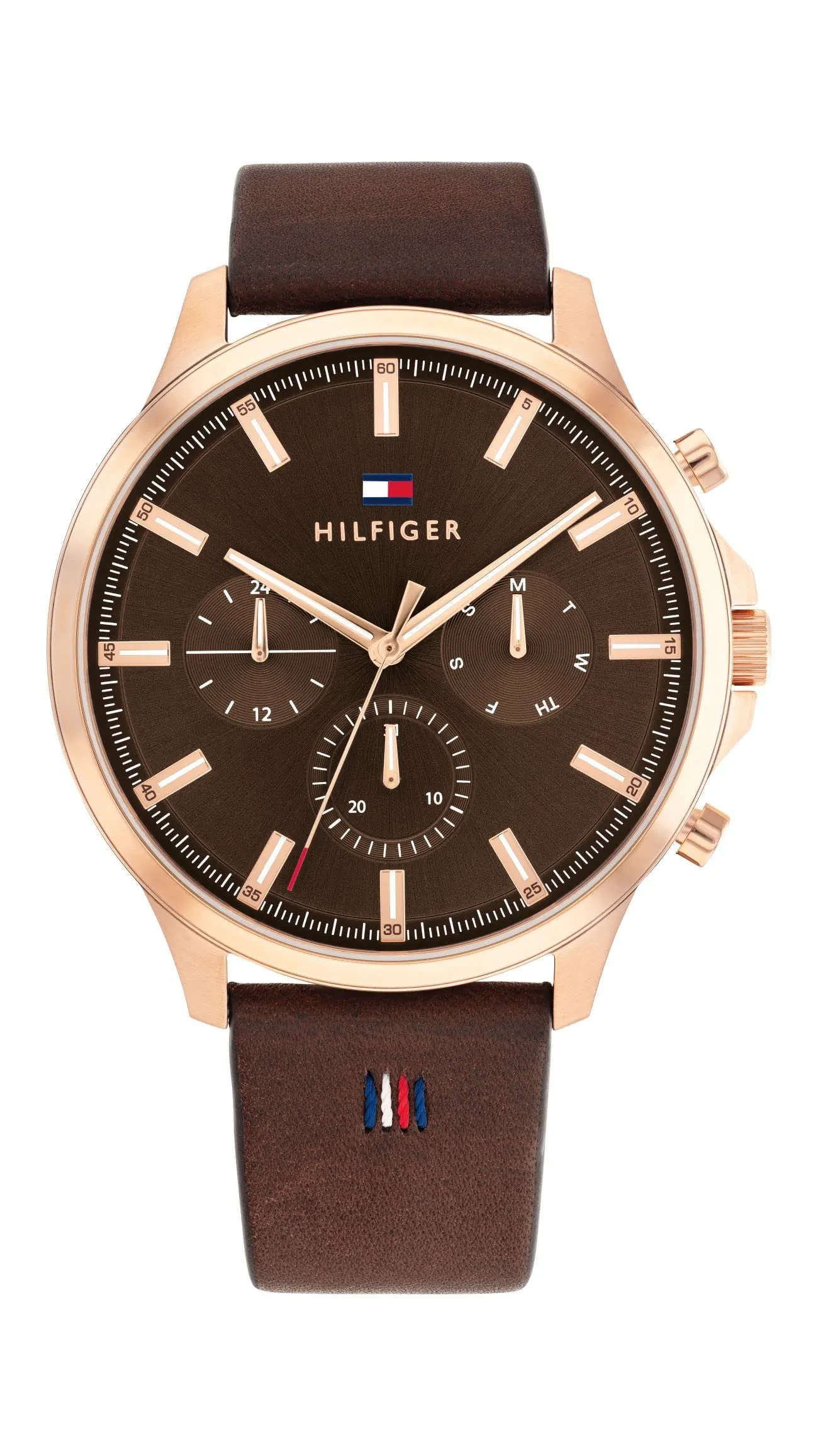 Tommy Hilfiger Brown Dial Quartz Analog Watch for Men-NETH1710497