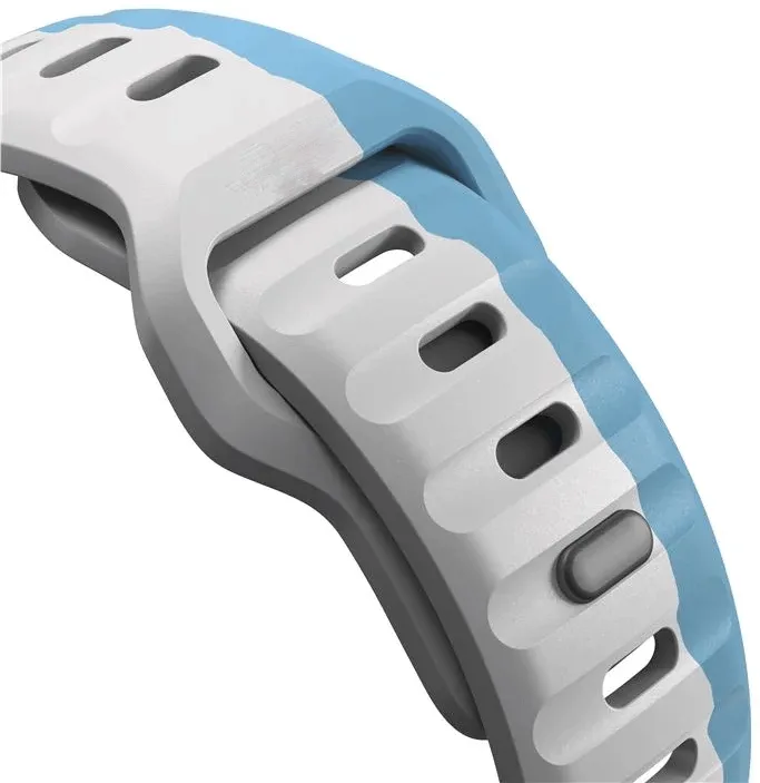 TrailBlaze Silicone Sports Band For Apple Watch - Blue Grey