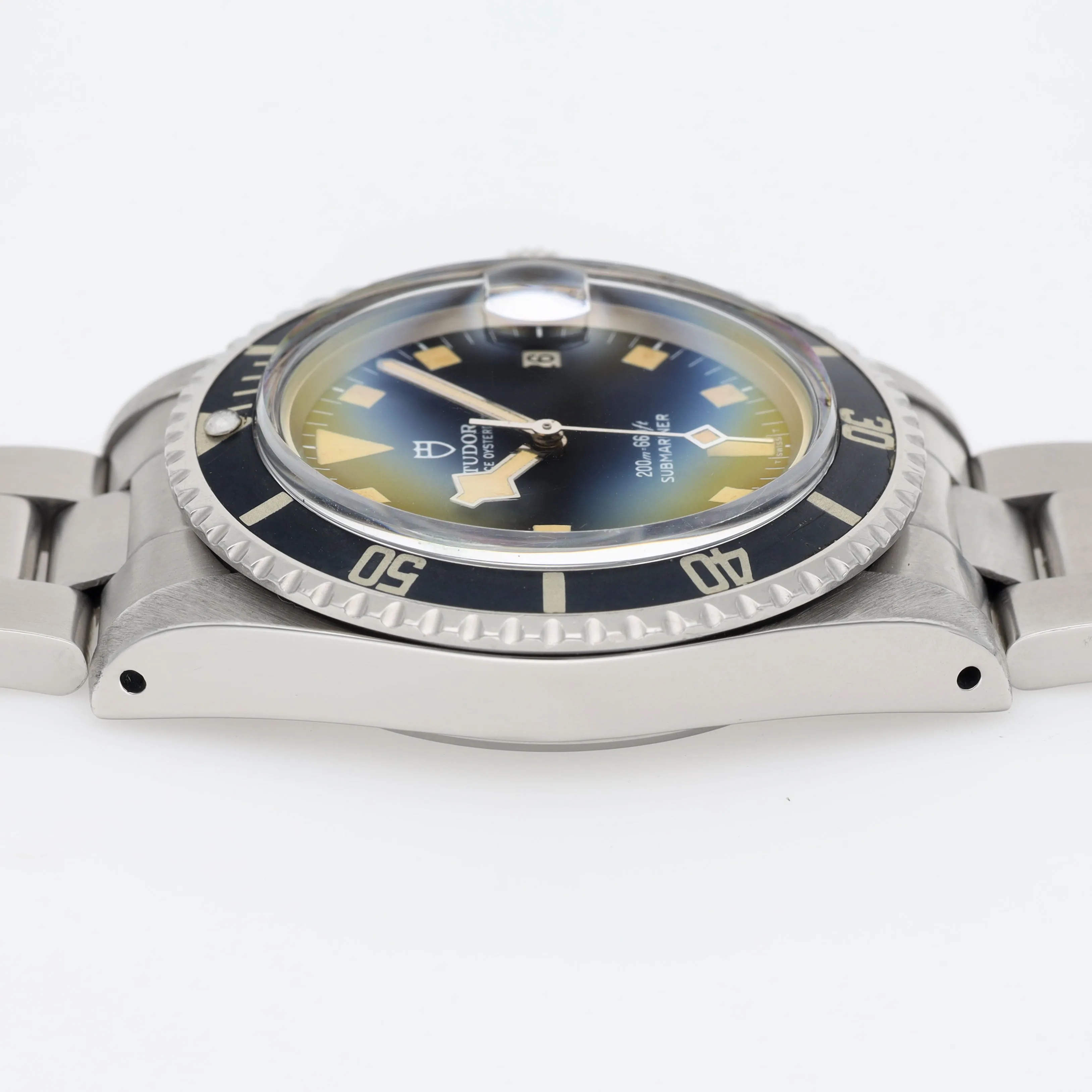 Tudor Submariner Date 9411/0 Black Snowflake Kissing 4 Inlay