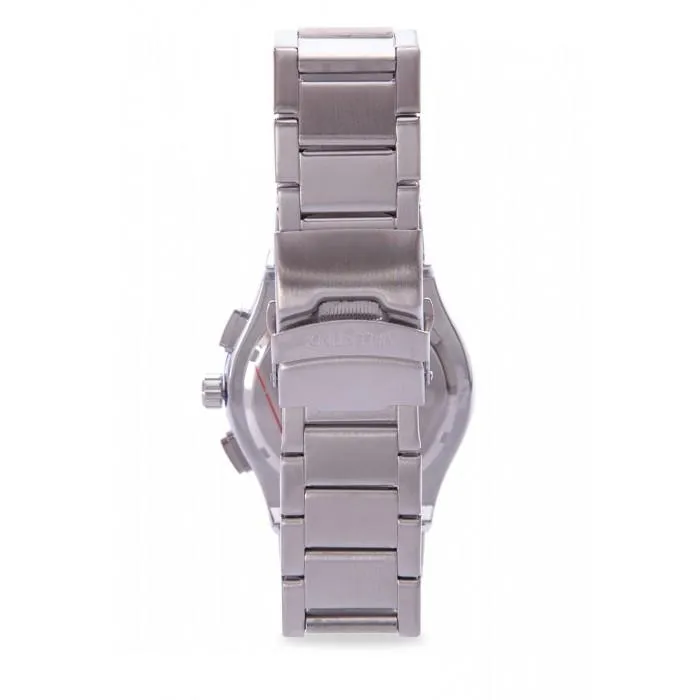 Valentino 20122068-WHITE DIAL SILVER STAINLESS STEEL BAND Watch for Men