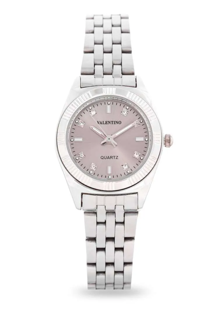 Valentino 20122252-GRAY DIAL Silver Watch for Women