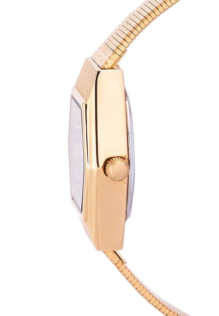 Valentino 20122334-SILVER DIAL Gold Strap Watch for Women