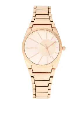 Valentino 20122461-ROSE DIAL Alloy Strap Analog Watch for Women