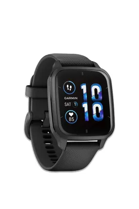 Venu Sq 2 Music Edition GPS Smartwatch, Black/Slate