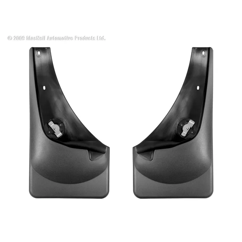 WeatherTech MudFlaps - Front - Black - Ford Fullsize SUV/Truck 1999-2007