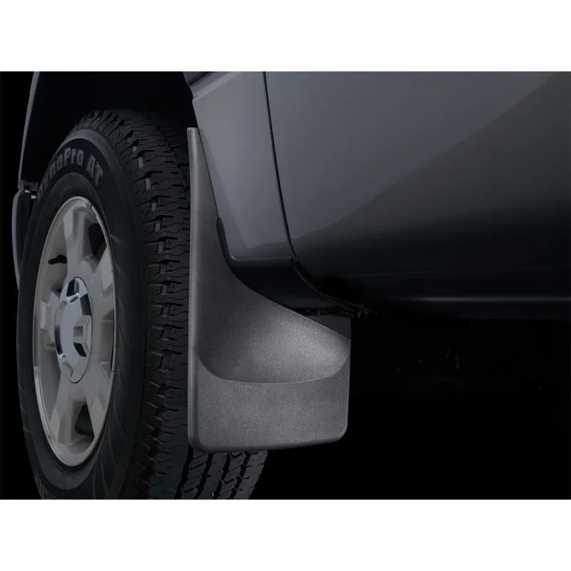 WeatherTech MudFlaps - Front - Black - Ford Midsize SUV 2011-16