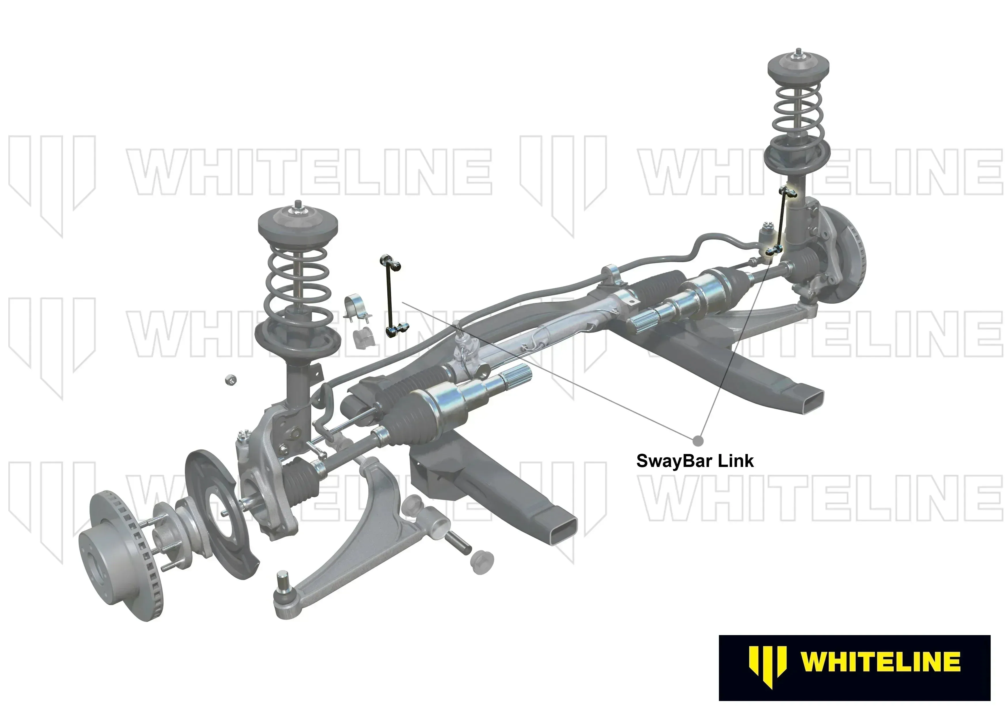 Whiteline Sway Bar End Link Kit Fiat Punto 199 (2005-2018) [290-315mm/ 10mm Ball Stud] Front - KLC140-295