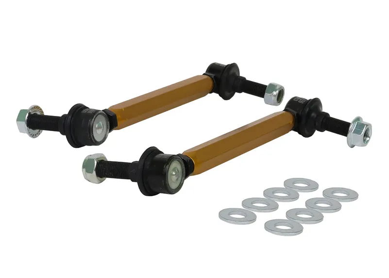 Whiteline Sway Bar End Link Kit (Universal Fit) [210mm-235mm/ 12mm Ball Stud] Rear - KLC180-215