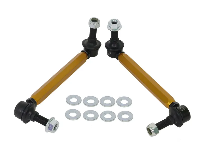 Whiteline Sway Bar End Link Kit (Universal Fit) [210mm-235mm/ 12mm Ball Stud] Rear - KLC180-215