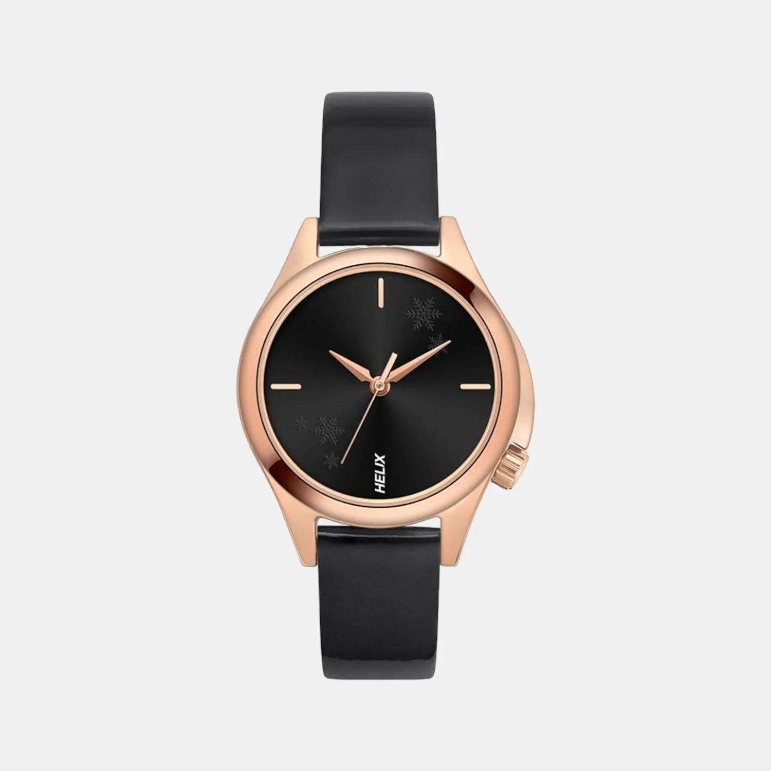 Women Black Analog Leather Watch TW037HL12