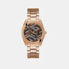 Women Brown Analog Stainless Steel Watch GW0607L3