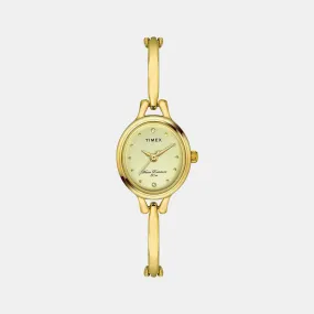 Women Gold Analog Brass Watch TW0TL9311